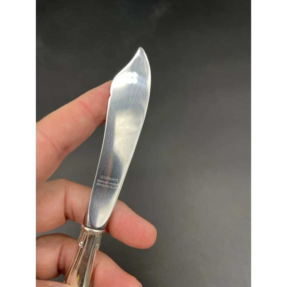 Sterling Silver Andante Notched Butter Knife By Gorham Silver